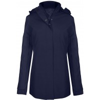 PARKA SENHORA K6108 AZUL ESCURO
